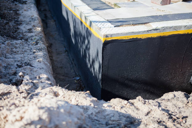 Professional Foundation Crack Repair technician working in Wakarusa, IN